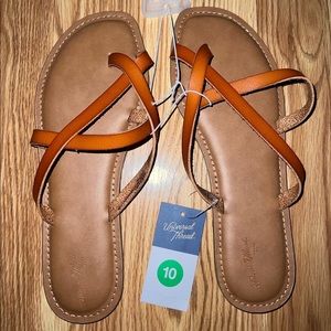 Universal threads strappy sandals